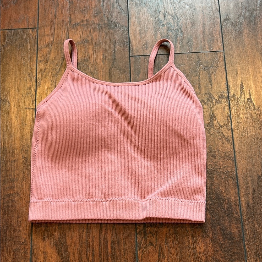 Zenana mauve cropped cami S/M